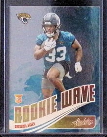 Bahayshul Tuten Rookie Wave Card Insert 2025 Panini Absolute #RW-BTN Jaguars