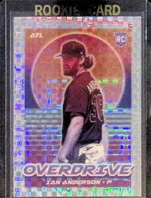 Ian Anderson Rookie Card Building Blocks Variation 2021 Panini Chronicles Overdrive #14