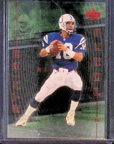 Peyton Manning Strike Force Insert 1999 Upper Deck #SF-11 Indianapolis Colts
