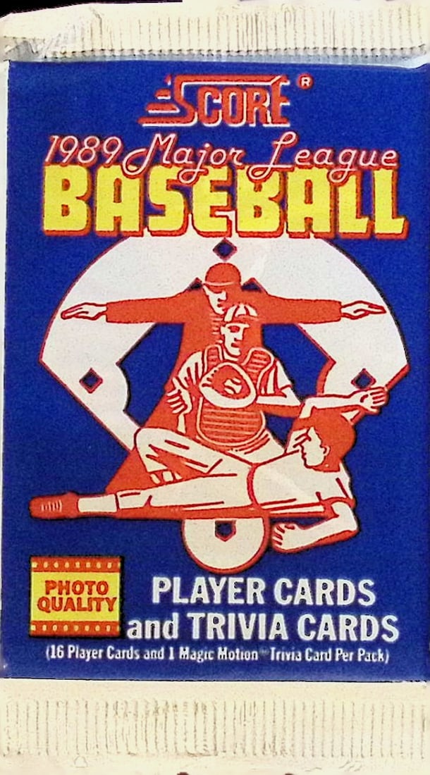1989 Score Series 1 Vintage Baseball Card Factory Sealed Retail Box Wax Pack, Sports Cards (1 of 1)