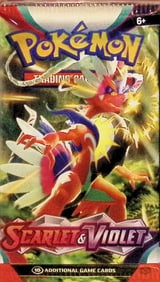 2023 Pokemon Scarlet & Violet 10 Card TCG Booster Pack, Charizard, Pikachu, Holo