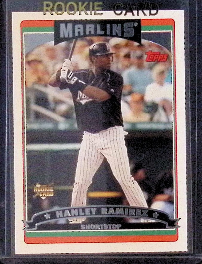 Hanley Ramirez Rookie Card 2006 Topps #620 Boston Red Sox/Florida Marlins MLB Trading Card (1 of 2)