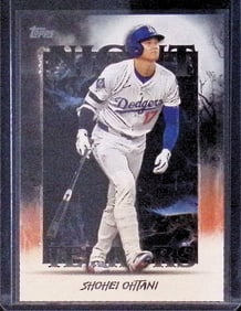 Shohei Ohtani Night Terrors Inert 2025 Topps #NT-2 MVP World Series Champion Dodgers