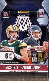 2024-25 Panini Mosaic Football Card Blaster Box Pack Sports Cards Jayden Daniels Sports Cards