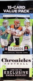 2020 Panini Chronicles  Football Card Hanger Value Pack, Sports Cards, Football Cards