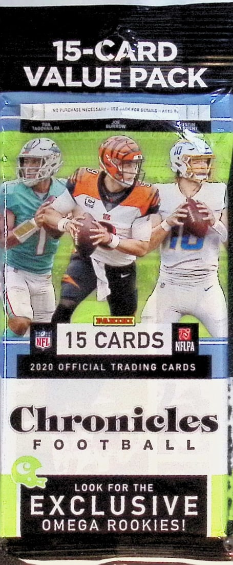 2020 Panini Chronicles Football Card Hanger Value Pack, Sports Cards, Football Cards (1 of 1)