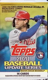 2020 Topps Baseball Update Series MEGA BOX PACK Baseball Cards Sports Cards