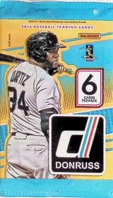 2016 Donruss Baseball Retail Box Pack - MLB Sports Trading Cards