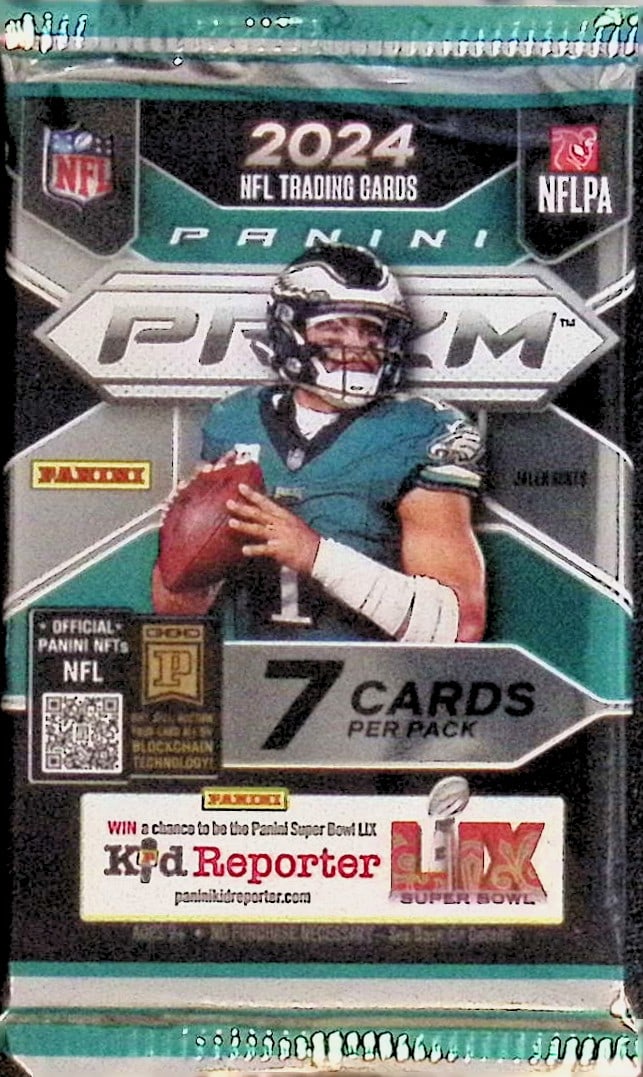 2024-25 Panini Prizm Football Cards Mega Box Pack Sports Cards Jayden Daniels (1 of 1)