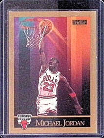 Michael Jordan 1990 Skybox #41 North Carolina Tar Heels, Chicago Bulls NBA Trading Card