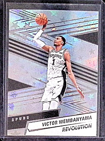 Victor Wembanyama Astro Variation/Parallel 2024 Panini Revolution #79 NBA San Antonio Spurs (1 of 2)