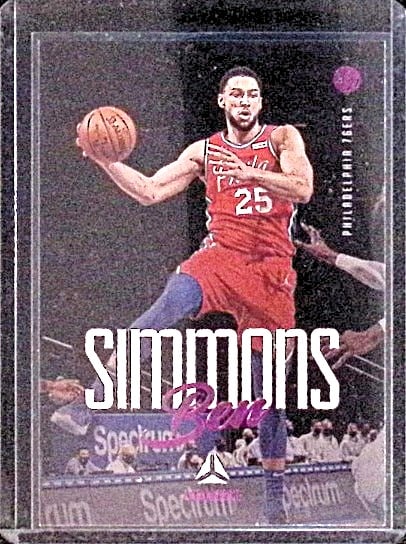 Ben Simmons Pink Variation 2020 Panini Chronicles Luminance #148 NBA Trading Card (1 of 2)