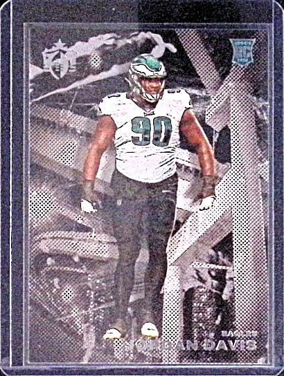 Jordan Davis Rookie Card 2022 Panini Chronicles Gridiron Kings #GK-40 Philadelphia Eagles (1 of 2)