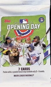 2021 Topps Opening Day Baseball Cards BLASTER BOX PACK Sports Cards