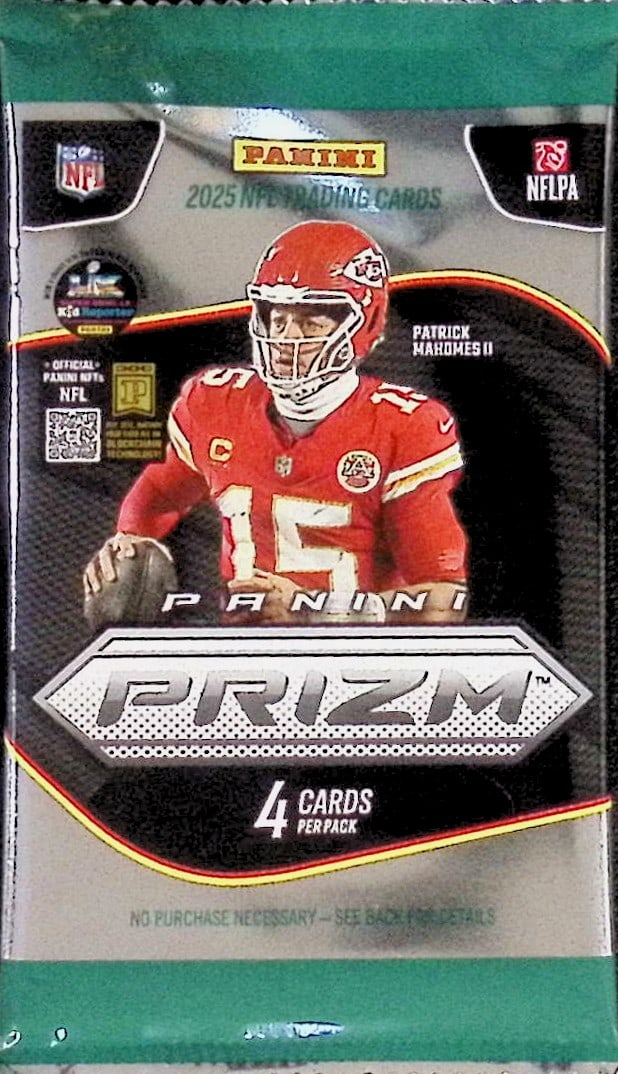 20225 Panini Prizm Football BLASTER BOX PACK - Rookies: Jaxson Dart, Shedeur Sanders, Cam Skatteboo (1 of 1)