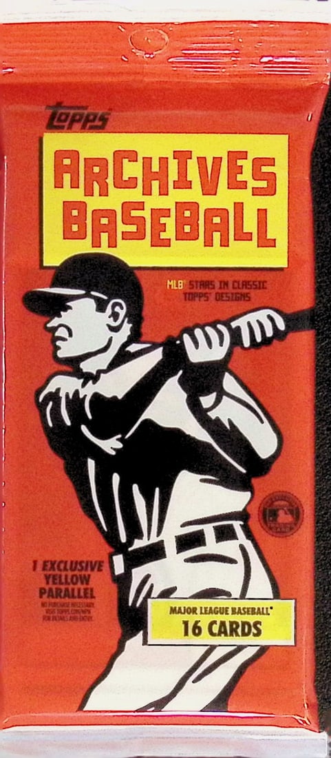 2024 Topps Archives Baseball Card HANGER VALUE PACK Sports Cards (1 of 1)