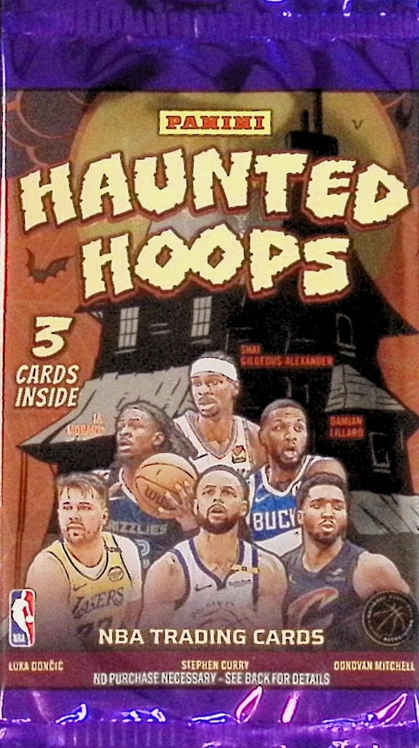 2025 Panini Haunted Hoops Basketball Retail Box Pack (1 of 1)