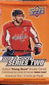 2022-23 Upper Deck SERIES 2 Hockey MEGA BOX PACK - Collect Young Guns Rookie Cards