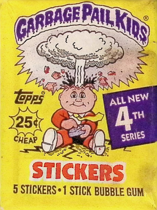1986 Topps Vintage Garbage Pail Kids Retail Box Wax Pack - 4th Series (1 of 1)