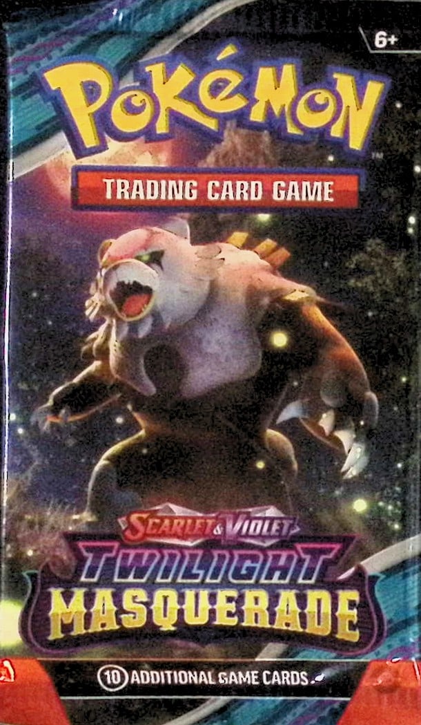 2024 Pokemon Scarlet & Violet Twilight Masquerade 10 Card Booster Pack Charizard: Pokemon Trading Card Game Cards, Charizard, Pikachu, Mewto, EX, Referse Holo, Holo Rare Cards, Secret Rare Cards, Full Art Cards, Evee, 3 Stars Ultra Rare Cards, Double Rare, Illustration Rare, Specia