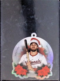 Dylan Drews Rookie Card 2025 Topps Holiday Die-Cut Ornament Card #OO-8