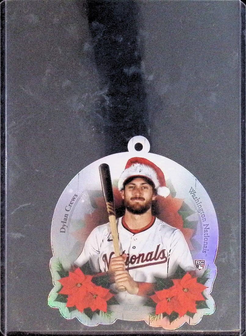 Dylan Drews Rookie Card 2025 Topps Holiday Die-Cut Ornament Card #OO-8: Topps Baseball MLB Trading & Sports Cards, Sports Cards for Sale Near Me, World Series & Hall of Fame Players Memorabilia, Refractors, X-Fractors, Numbered, SP, SSP, Valuable Auction Memorabilia Lots 