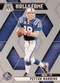 Peyton Manning Hall of Fame Insert 2025 Panini Mosaic #296 Indianapolis Colts
