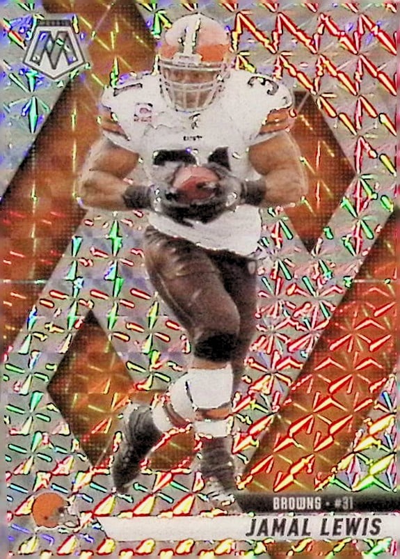 Jamal Lewis Silver Mosaic Prizm 2025 Panini Mosaic #231 Cleveland Browns Baltimore Ravens (1 of 2)