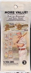 2025 Topps Allen & Ginter Baseball HANGER VALUE PACK - MLB Trading Cards