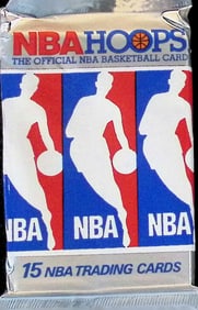 1990 NBA Hoops SERIES 1 Vintage Basketball Cards Retail Box Pack New Factory Sealed