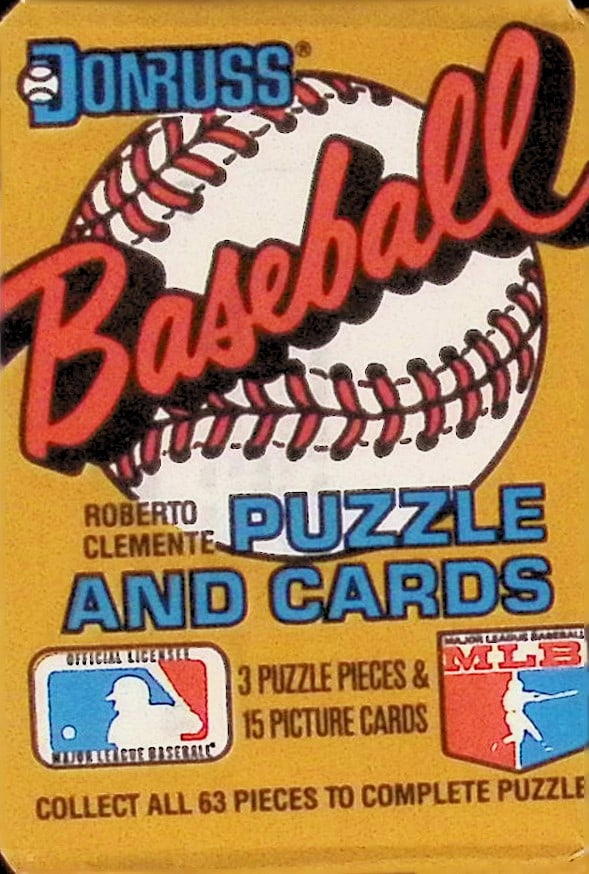 1987 Donruss Vintage Baseball Card Factory Sealed Retail Box Wax Pack, Sports Card (1 of 1)