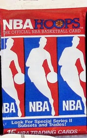 1990 NBA Hoops SERIES 2 Vintage Basketball Cards Retail Box Pack New Factory Sealed
