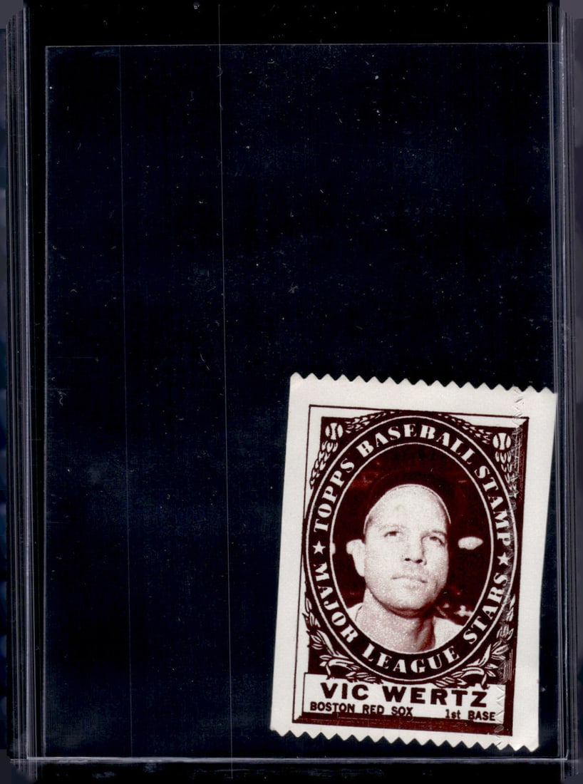 Vic Wertz 1961 Topps Stamp (1 of 2)