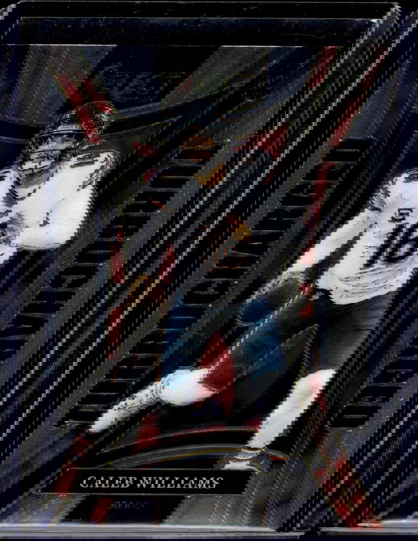 Caleb Williams Rookie Card Turbocharged 2024 Select #11 Chicago Bears (1 of 2)