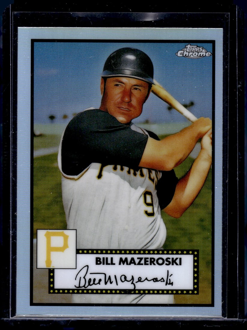 Bill Mazeroski Refractor 2021 Topps Chrome Platinum Anniversary #655 Pirates (1 of 2)