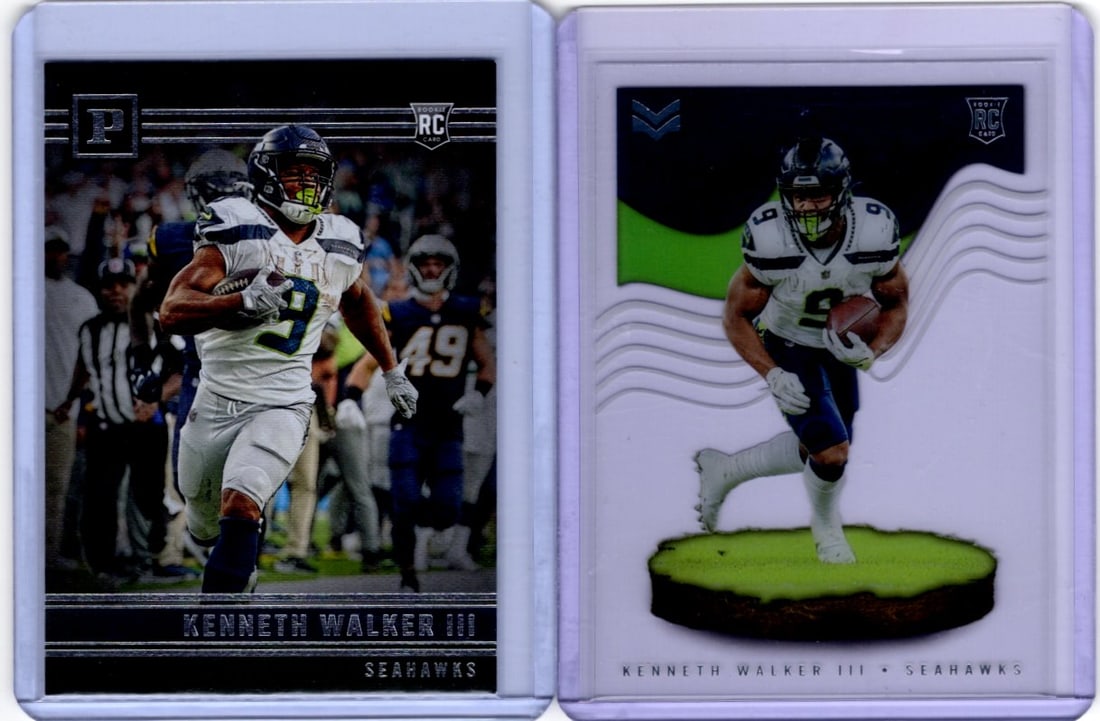 Lot of 2 Kenneth Walker Rookie Cards Panini Chronicles. See Pictures (1 of 2)