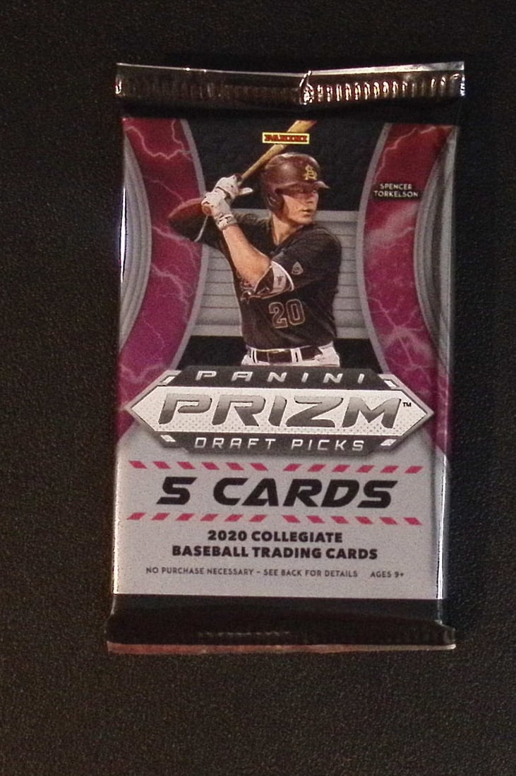 2020 Panini Prizm Draft Picks Baseball BLASTER BOX PACK MLB Trading Cards (1 of 1)