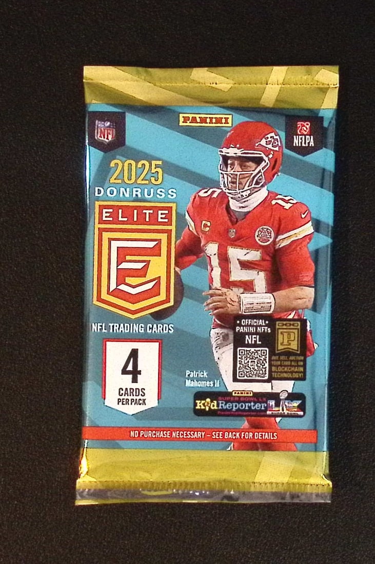 2025 Donruss Elite Football BLASTER BOX PACK - Cam Ward, Ashton Jeanty, Dillon Gabriel, Shadeur (1 of 1)