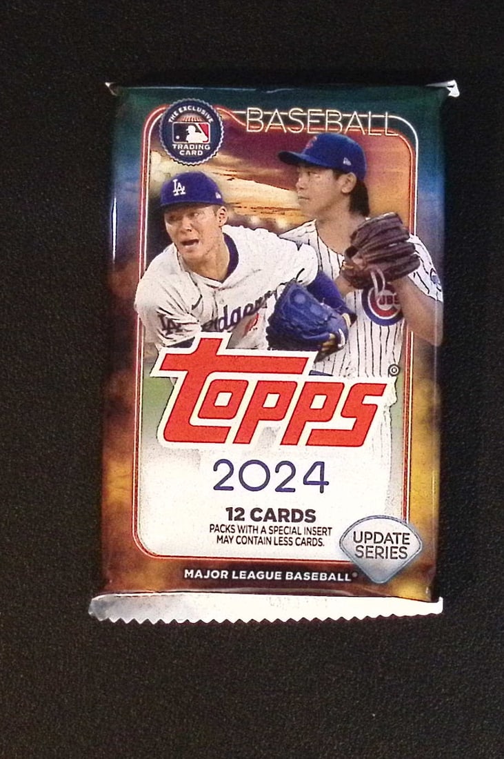 2024 Topps Update Series Baseball Cards BLASTER BOX PACK - Paul Skenes, Elly De La Cruz Sports Cards (1 of 1)