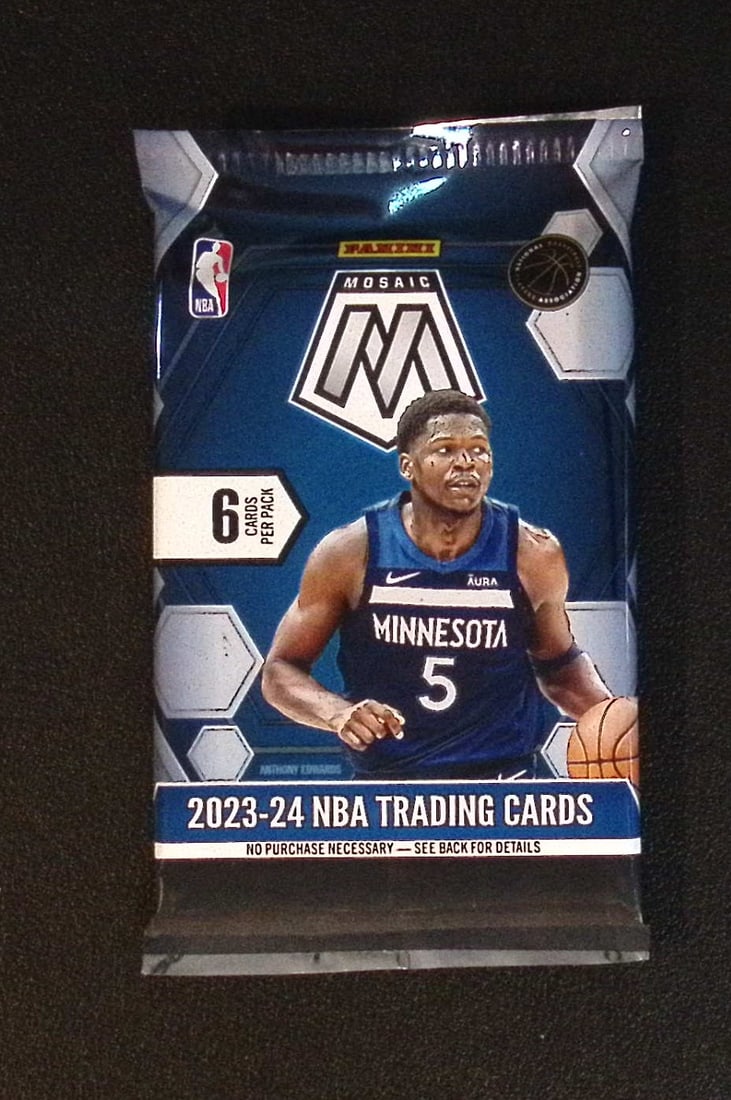 2023-24 Panini Mosaic Basketball Card BLASTER BOX PACK Victor Wembanyama Sports Card (1 of 1)