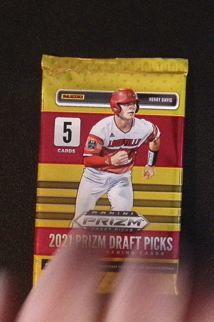 2021 Panini Prizm Draft Picks Baseball BLASTER BOX PACK MLB Trading Cards (1 of 1)