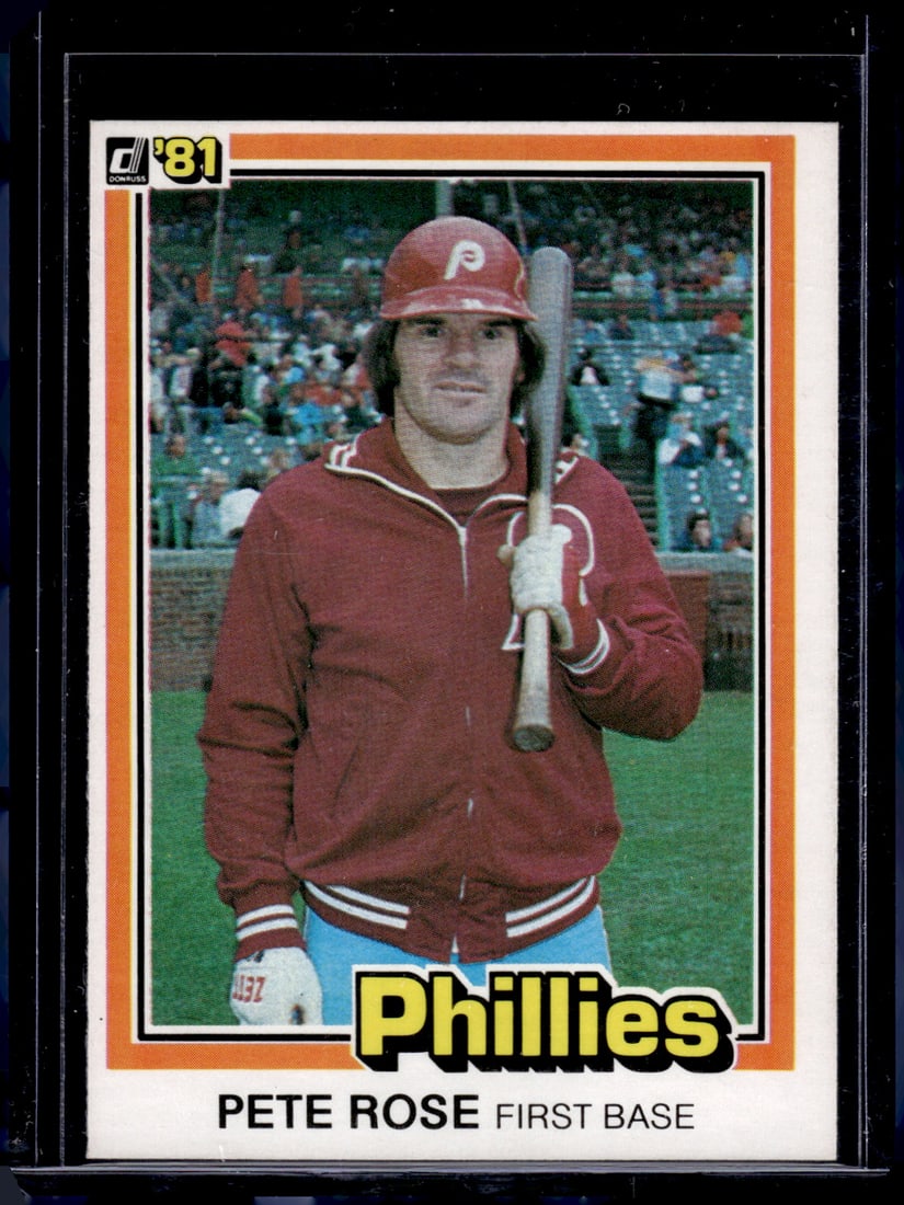 Pete Rose 1981 Donruss #131 Cincinnati Reds (1 of 2)
