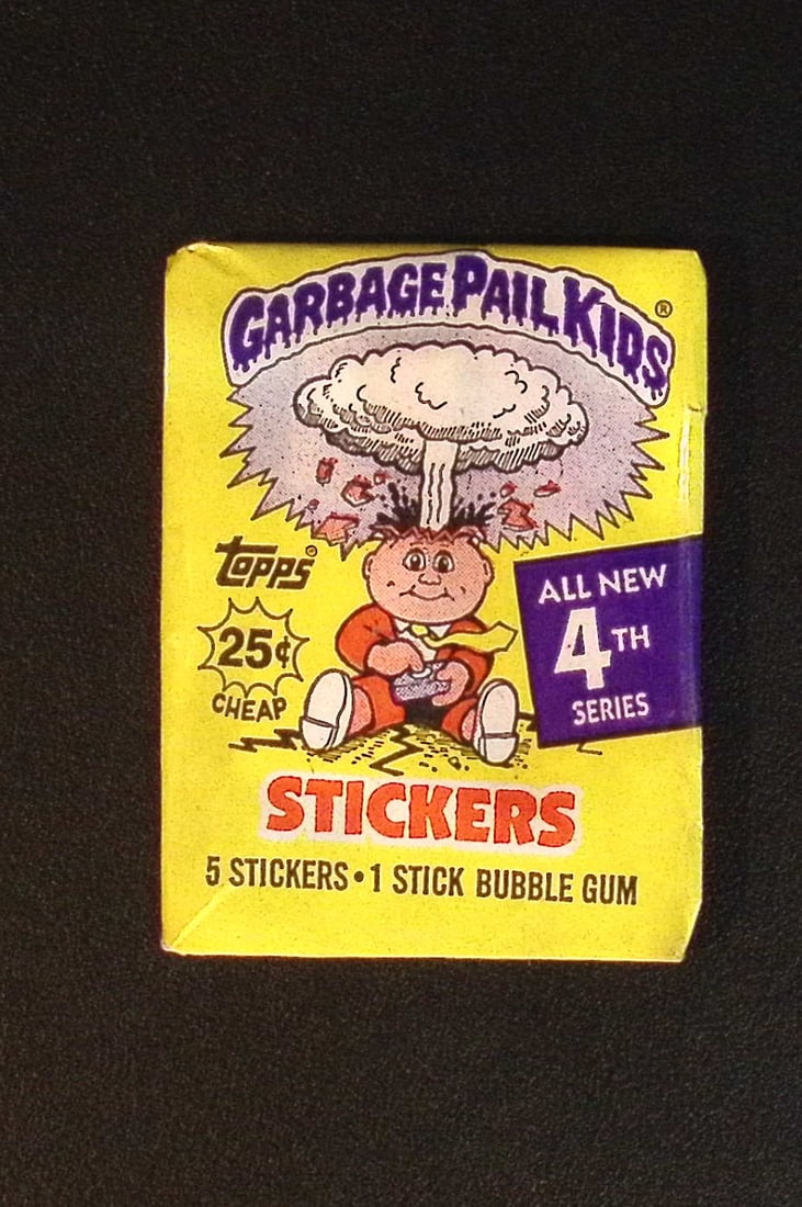 1986 Topps Vintage Garbage Pail Kids Retail Box Wax Pack - 4th Series (1 of 1)