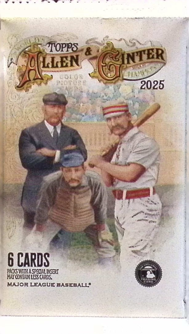 2025 Topps Allen & Ginter Baseball BLASTER BOX PACK - MLB Trading Cards (1 of 1)