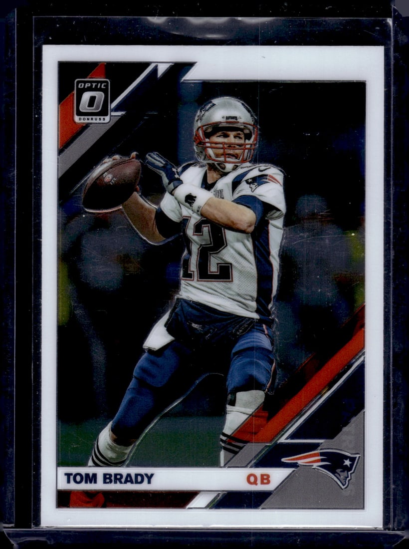 Tom Brady 2019 Donruss Optic #63 New England Patriots (1 of 2)