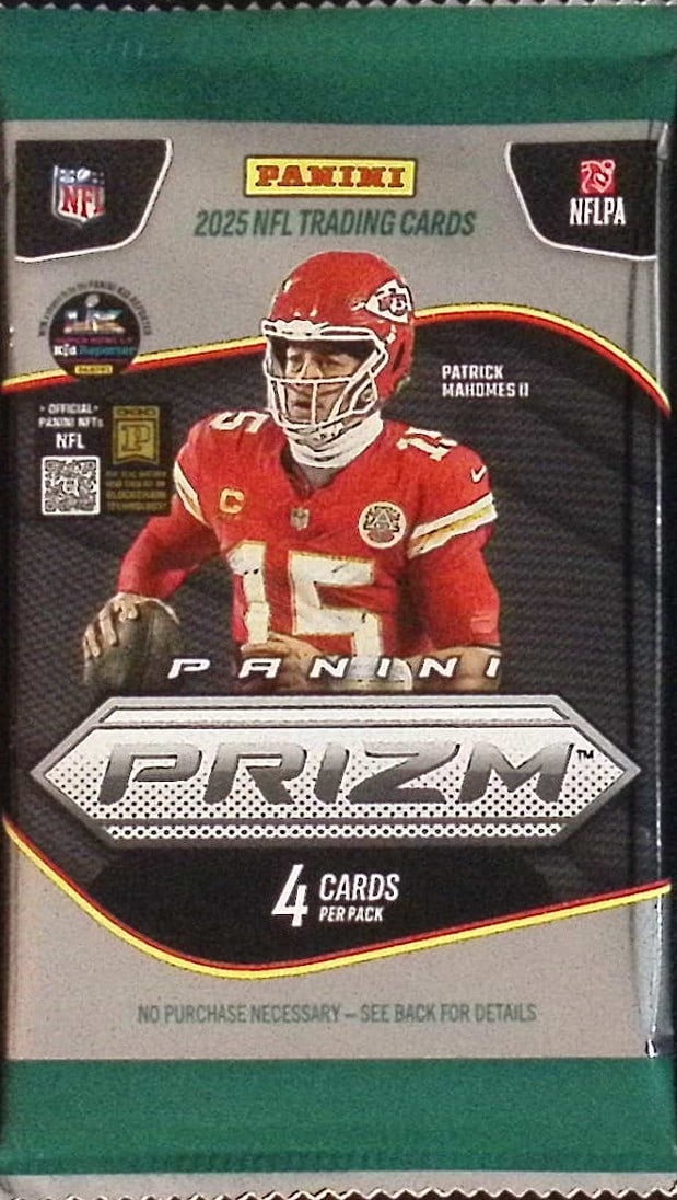 20225 Panini Prizm Football BLASTER BOX PACK - Rookies: Jaxson Dart, Shedeur Sanders, Cam Skatteboo (1 of 1)