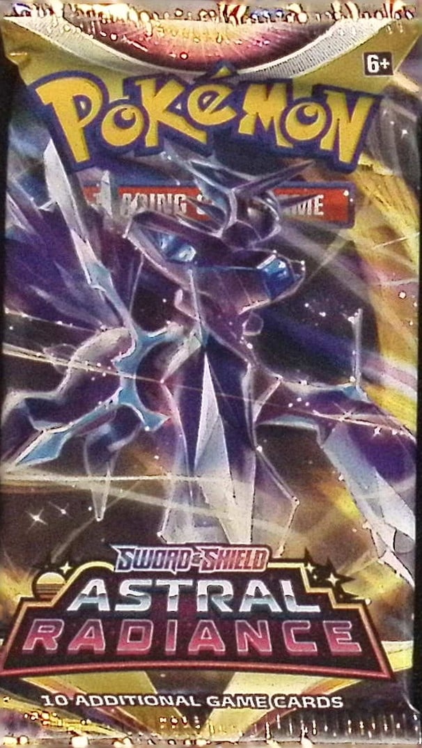 Pokemon Sword and Shield Astral Radiance 10 Card Booster Pack Charizard Pikachu Holo Rare Cards (1 of 1)