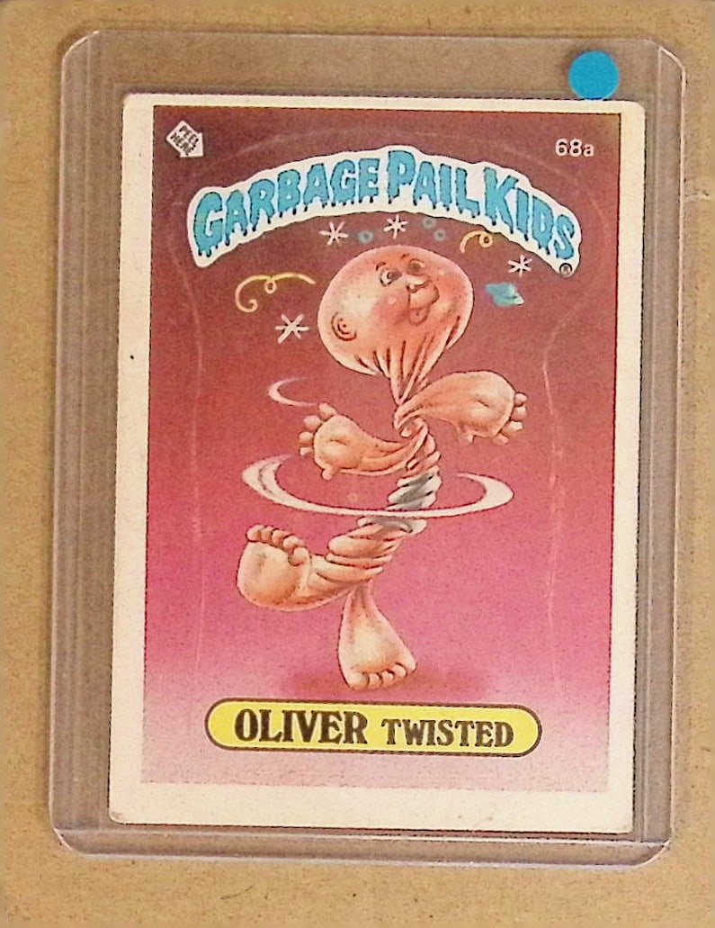 Oliver Twisted 1985 Topps Garbage Pail Kids Sticker Trading Card #68a, See Photos (1 of 2)