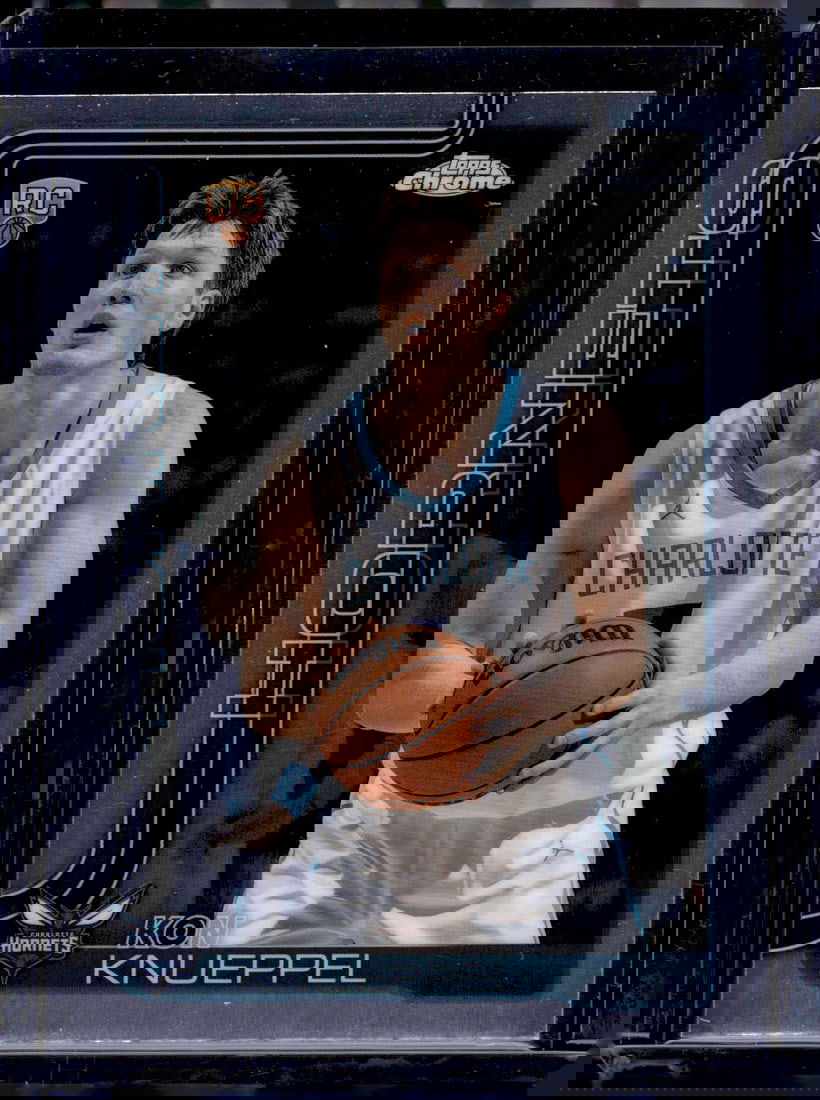 Kon Knueppel Rookie Card 2025-26 Topps Chrome #254 Charlotte Hornets (1 of 2)