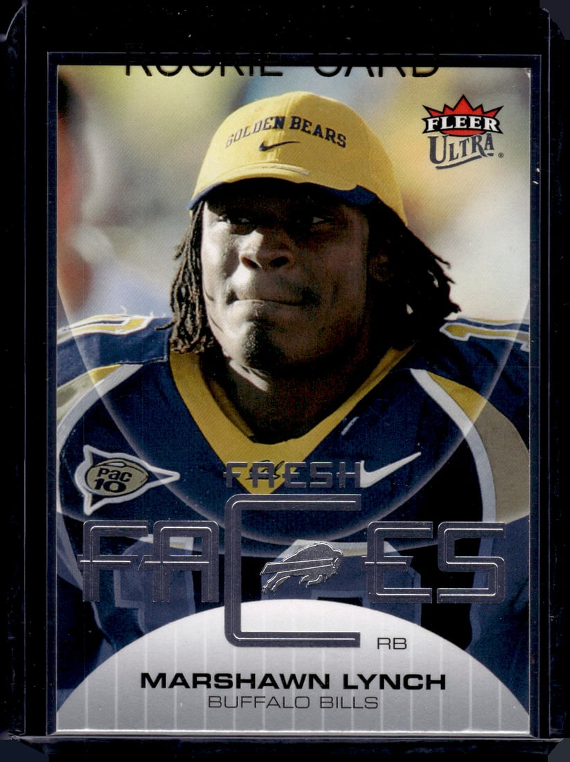 Marshawn Lynch Rookie Card Fresh Faces 2007 Fleer Ultra #FF-ML Bills, Seahawks (1 of 2)